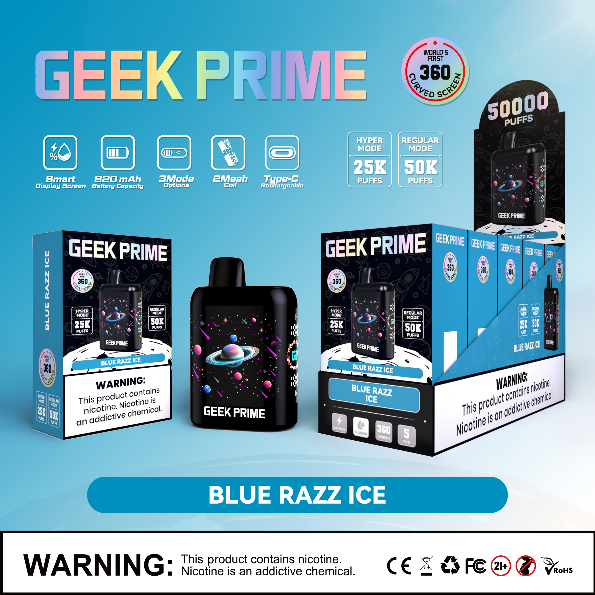 Blue Razz Ice